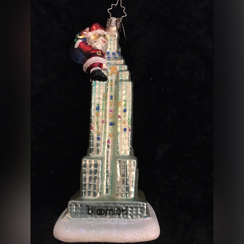 Christopher Radko Santa ornament